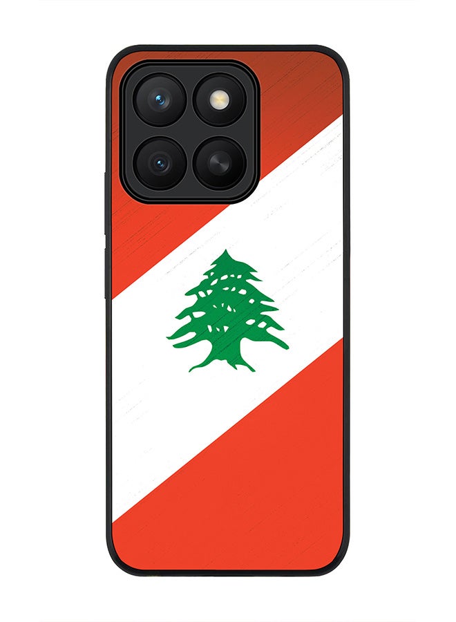Stylizedd For Honor X8c Case,Slim fit Camera Protection, Shockproof Thin Phone cover  - Flag Of Lebanon