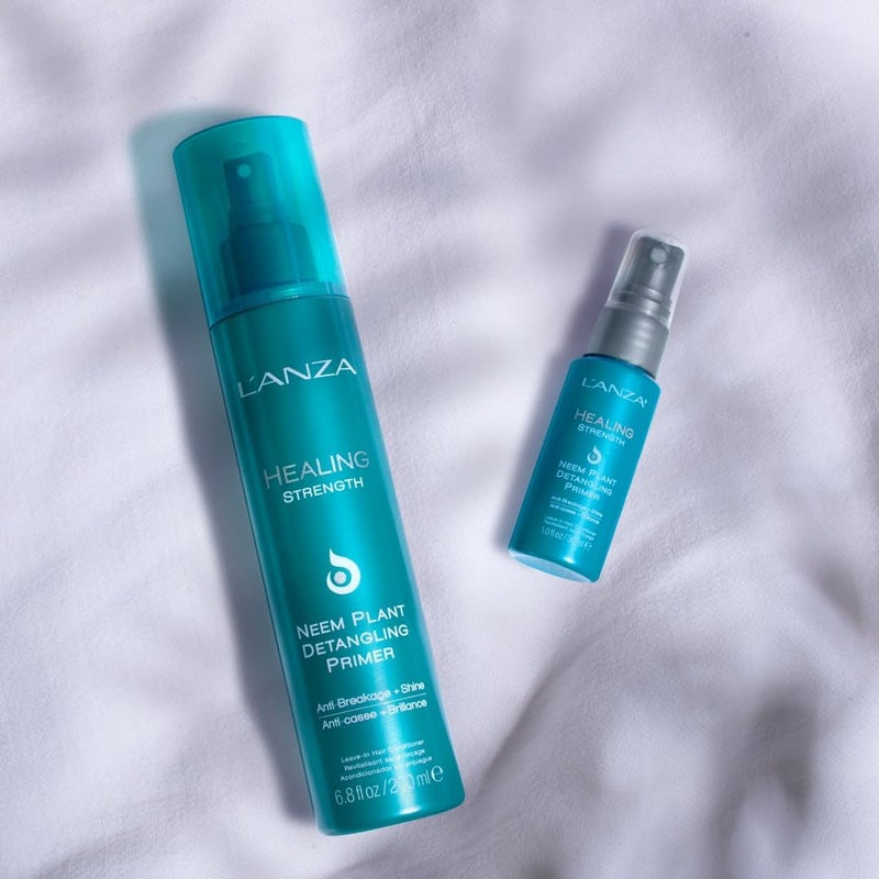 LANZA L'ANZA Neem Plant Detangling Hair Primer, Detangler Spray & Heat Protection Spray for Hair, Anti Frizz Hair Detangler, Leave In Conditioner Hair Spray for Strength & Shine, Luxury Hair Care - Image 4