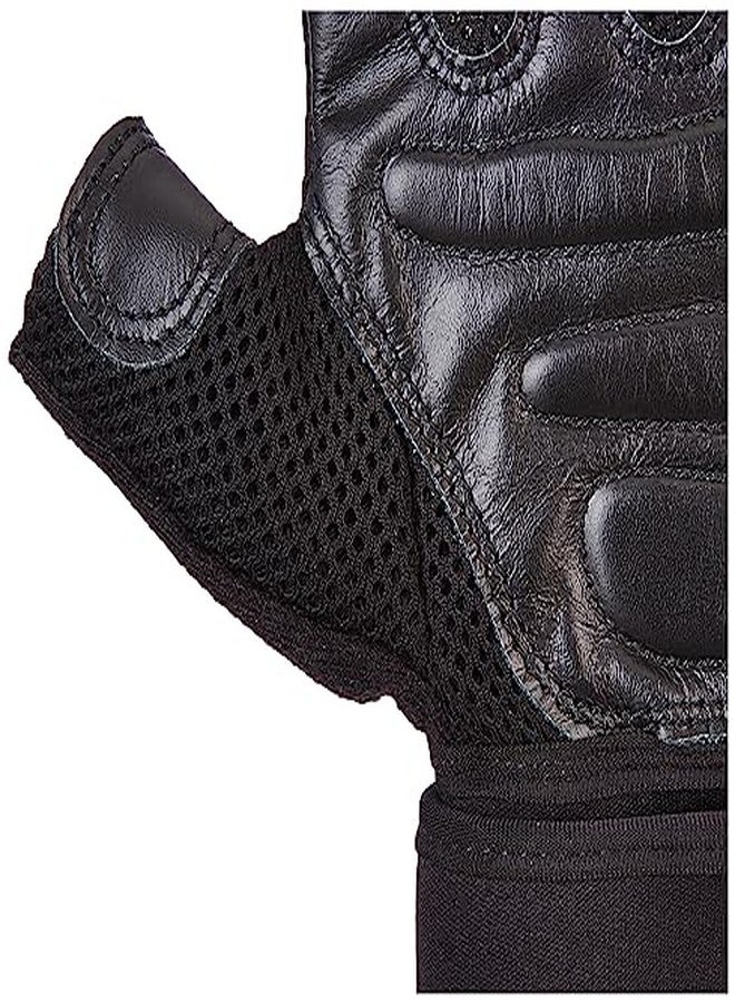 BABBLER Sapphire Gym Gloves, Fitness Gloves with Wrist Support (Large) - Image 5