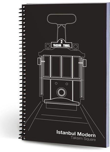 Istanbul Modern Notebook Striped Tram