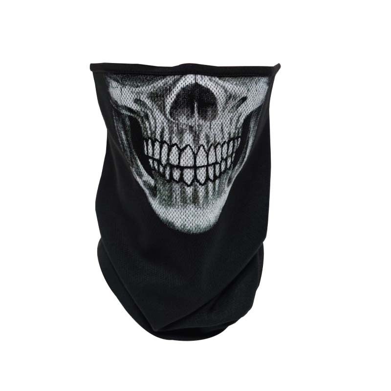 Generic New Call of Duty Game Skull Cover Ghost Mask Halloween Mask Quick-Dry Riding Sun CoverMesh B16 Mesh B16