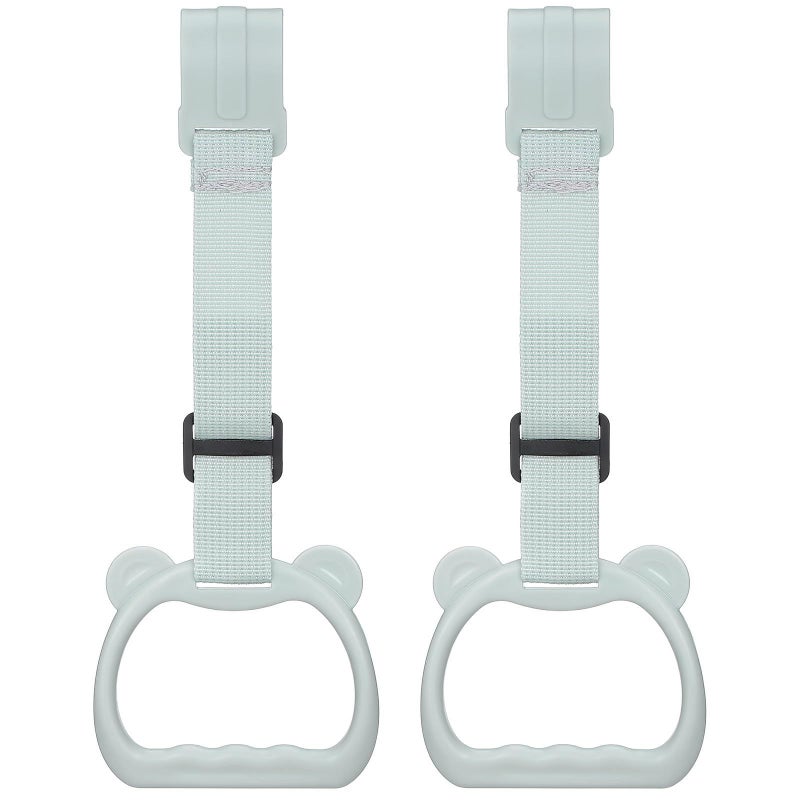 Adjustable Toddler Pull Up Rings Baby Bed Assistant Playpen 2 Pack - Image 2