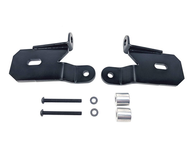 KC HiLiTES 7318 APillar Black Light Mount Brackets Jeep Wrangler JL