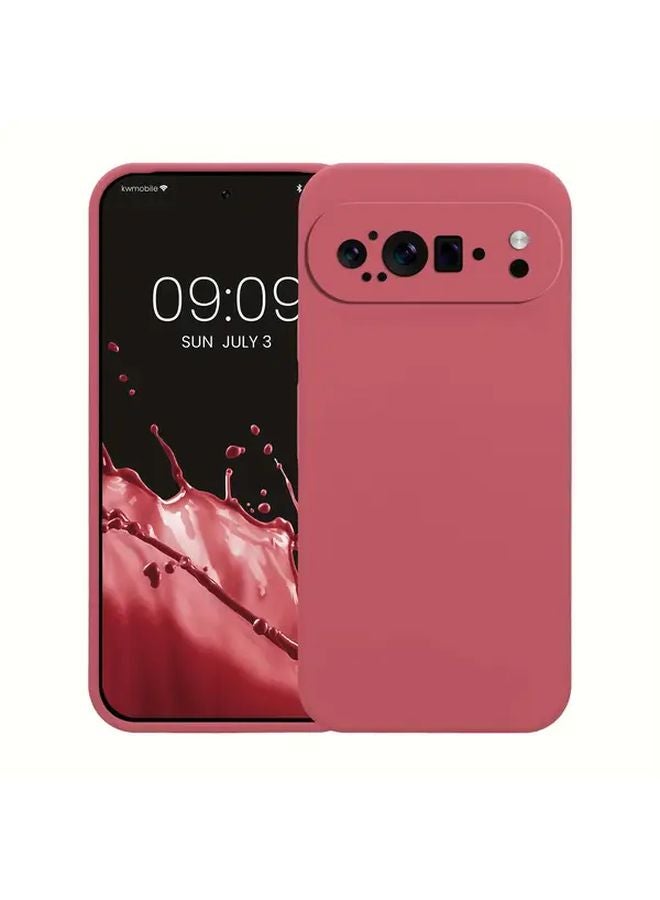 Google Pixel 9 Pro Case Soft TPU Phone Cover Crimson - Image 4
