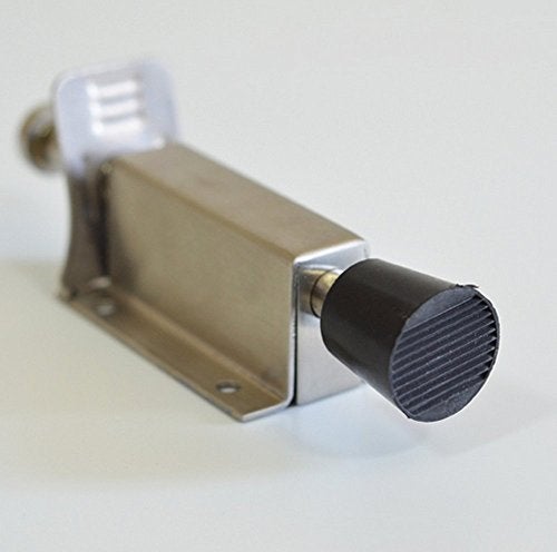zoele Stainless Steel Door Stopper Spring Loaded Telescopic Step On Door Holder Stop & Release by Foot - Image 5