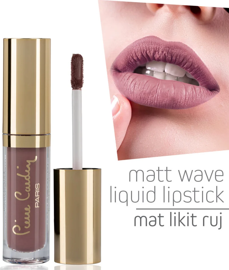 بيير كاردان Matt Wave Liquid Lipstick – Matte Liquid Lipstick - Cappuccino