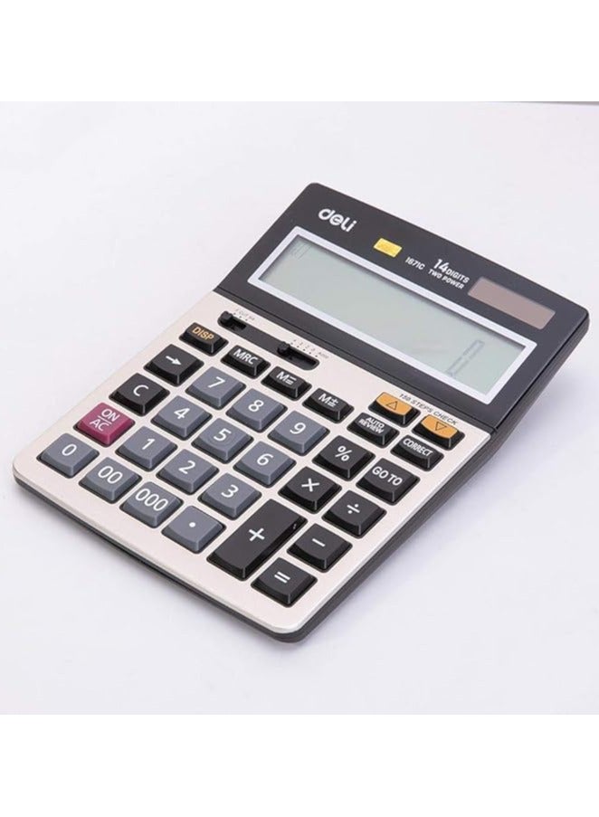 Deli E1671C Desktop Calculator - Image 1