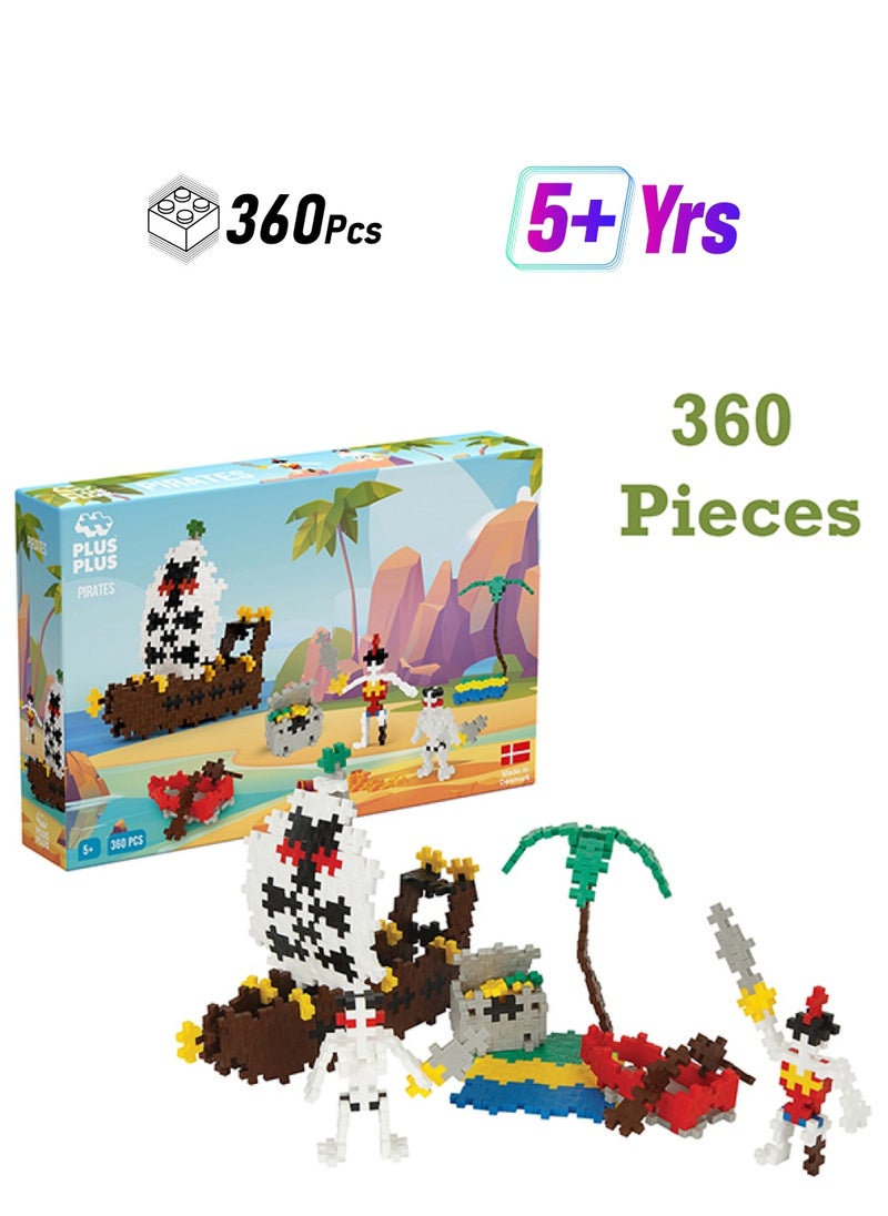 Plus-Plus Mini Basic Piraten: 360 Stuks  - Image 1