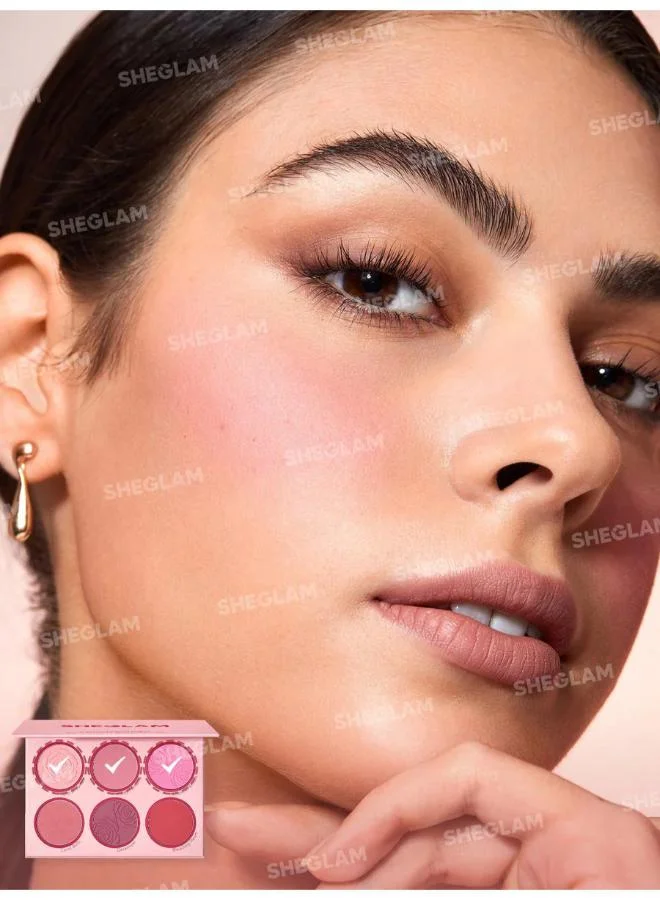 SHEGLAM Floral Flush Blush Palette-Blushing Bouquet