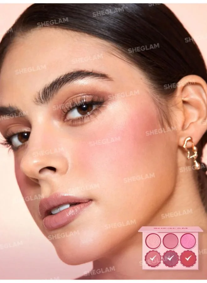 SHEGLAM Floral Flush Blush Palette-Blushing Bouquet