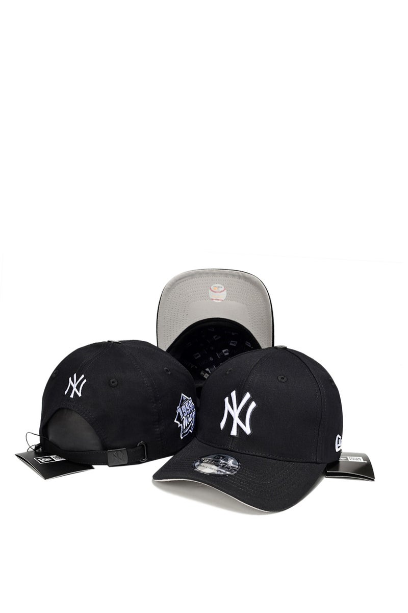 New Era MLB New York Yankees Black Adjustable Cap with 1999 World Series Patch