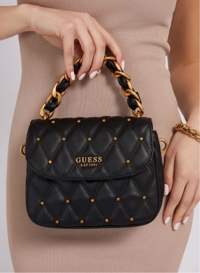 GUESS Guess Original Wanita - Triana Flap Shoulder Bag - Image 4