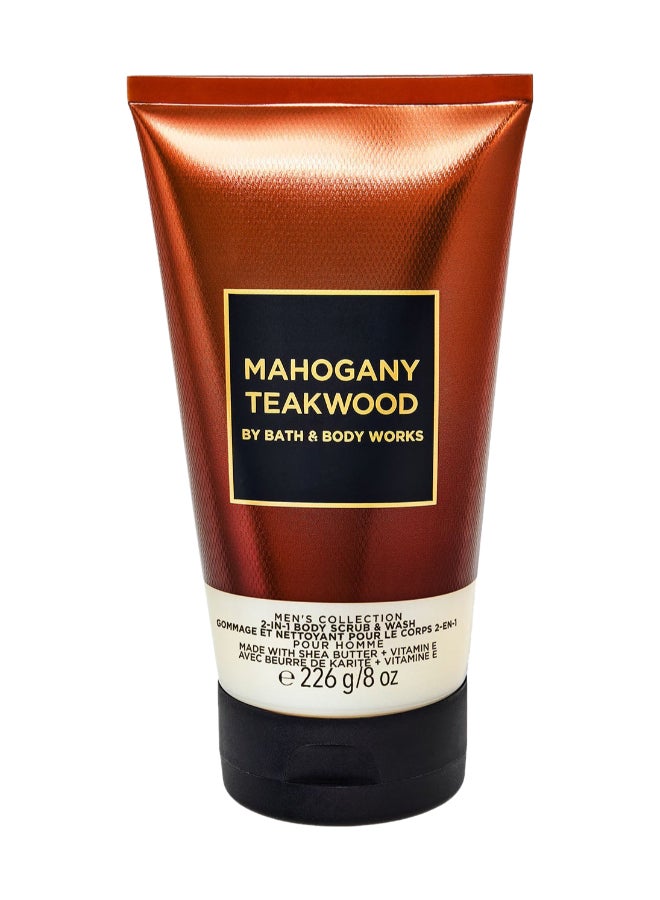 Bath & Body Works Mahogany Teakwood Body Scrub