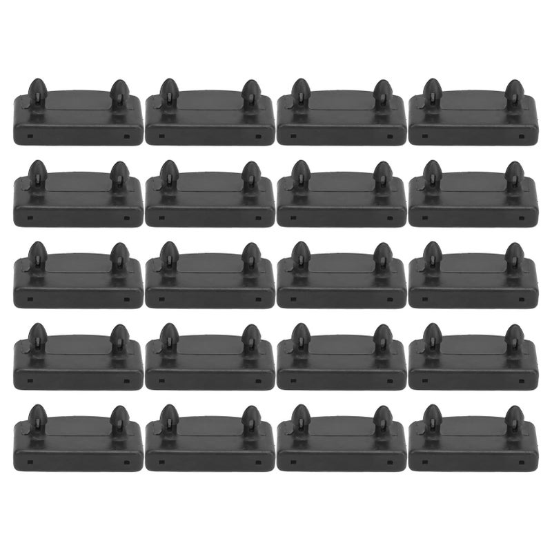 Bed Support Slats Replacement 20Pcs Plastic End Caps And Holders For Bed Frame Base - Image 2