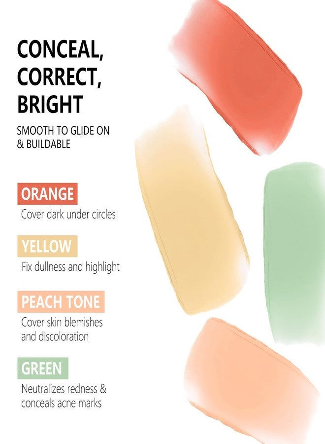 FREEORR Green Color Correcting Concealer Stick,Cover Redness Conceals Acne Marks Blemishes Color Corrector Pen,Smooth Buildable,2.5g/0.08oz,09 - Image 3