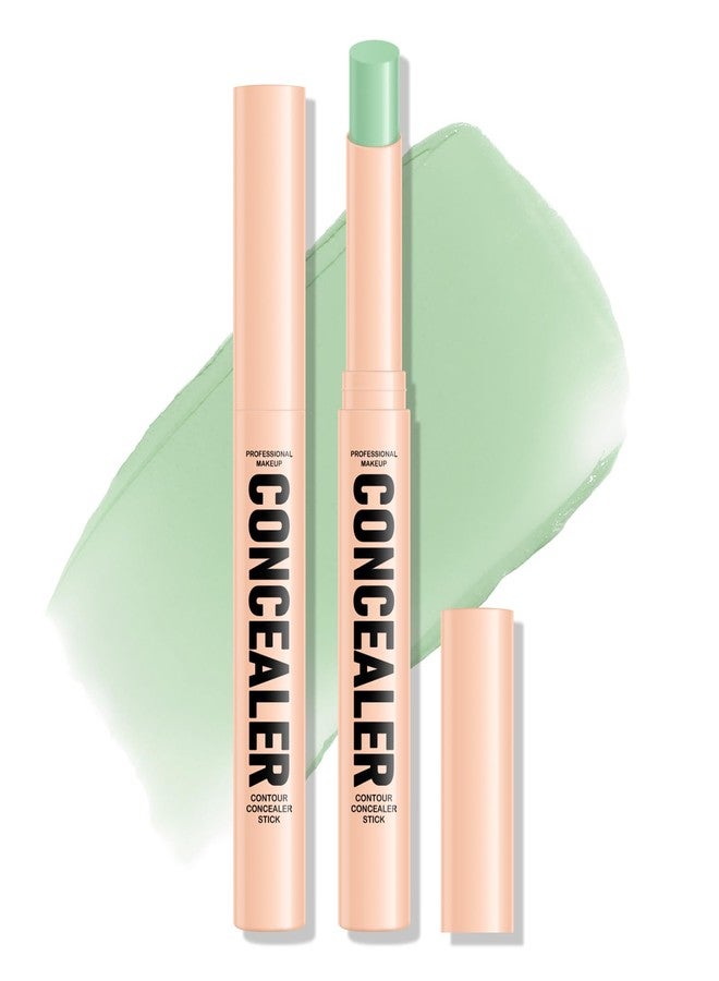 FREEORR Green Color Correcting Concealer Stick,Cover Redness Conceals Acne Marks Blemishes Color Corrector Pen,Smooth Buildable,2.5g/0.08oz,09 - Image 1