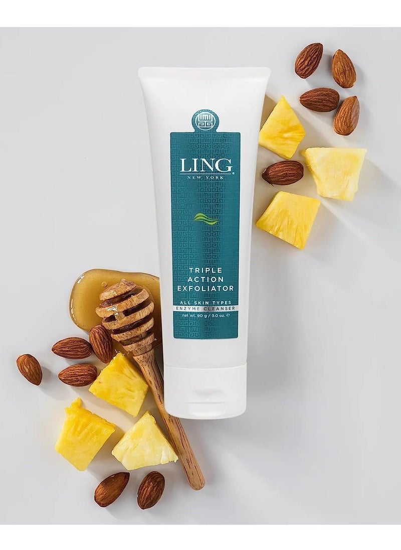 LING NEW YORK - Ling Skincare Triple Action Exfoliator 90 Ml - Image 1