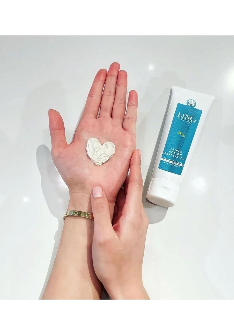 LING NEW YORK - Ling Skincare Triple Action Exfoliator 90 Ml - Image 1