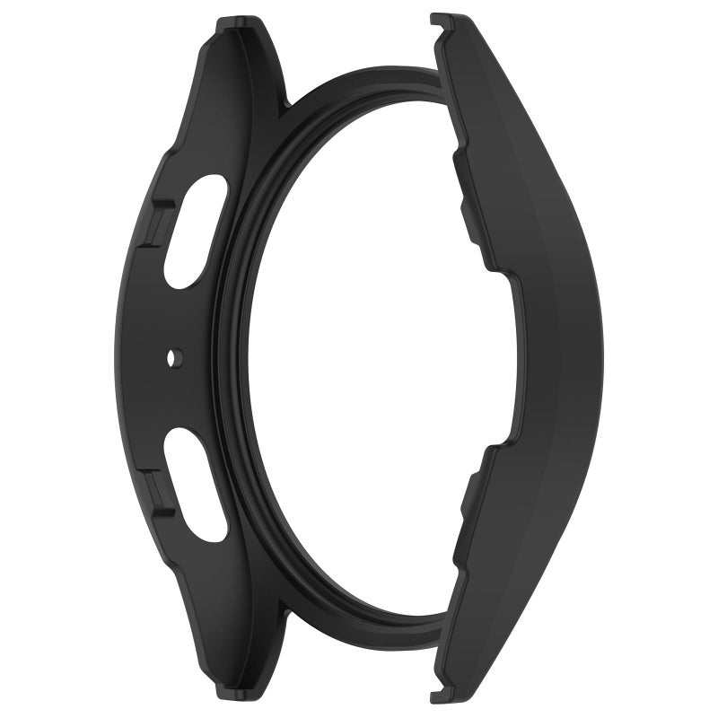 Disscool Case Cover Compatible with Samsung Galaxy Watch 7 44mm Smartwatch Anti Drop PC Replacement Protective Cases Smart Watch AccessoriesBlack - Image 2