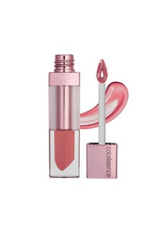 Roseate Tinted Lip Gloss Infused With Rose Oil Lightweight Long Lasting Hydrating Lip Plumper For Shine & Fuller Lips 6Ml Peaches N Cream