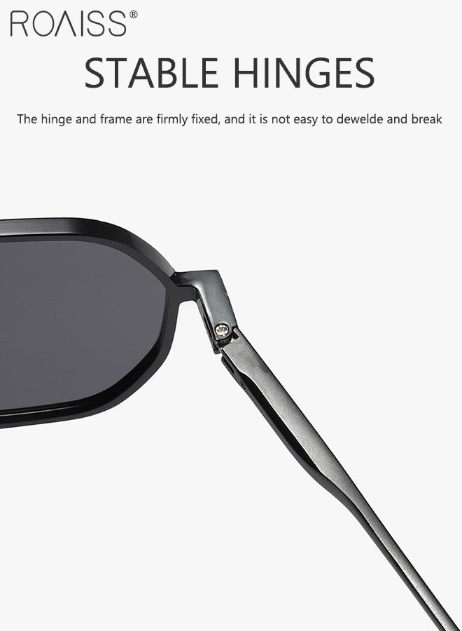 roaiss Polarized Fashion Sunglasses for Men, UV400 Protective Driving Glasses, Smart Photochromic Lenses with Aluminum-magnesium Frames, Suitable for Men's Driving, Fishing, Golfing, Traveling - Image 5