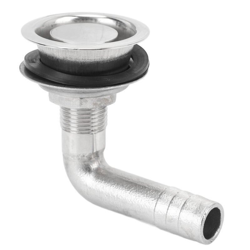 Marine Fuel Vent: 316 Stainless Steel 90° Connector - Precision Crafted Durable Flush Mount Vent for Boat Yacht Ship Maritime Vessels - Image 2