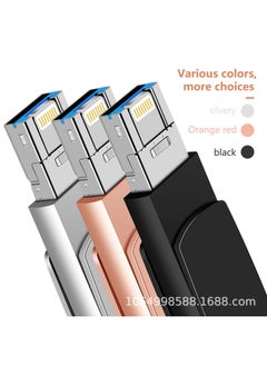 Generic U Disk Gifts For AppleMobile Phone U Disk 64g/128g/512GB/1TB/2TB Procurement-Color:Silver Gray-Capacity:32GB  - Image 4