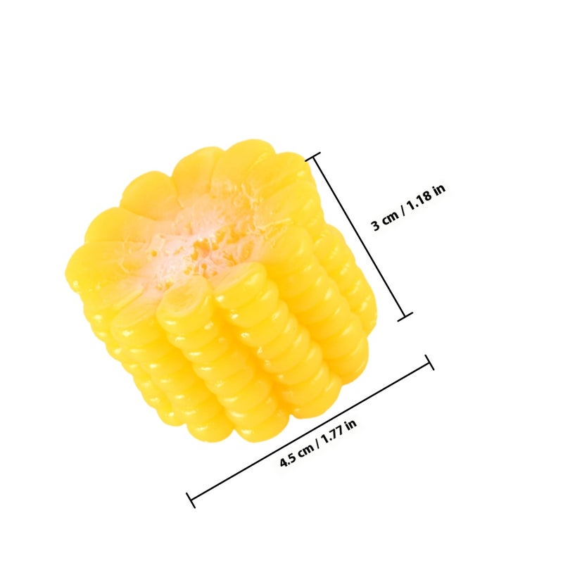 3pcs Artificial Corn Models Fake Corn Decorations Simulation Vegetables Model Photography Props - Image 2