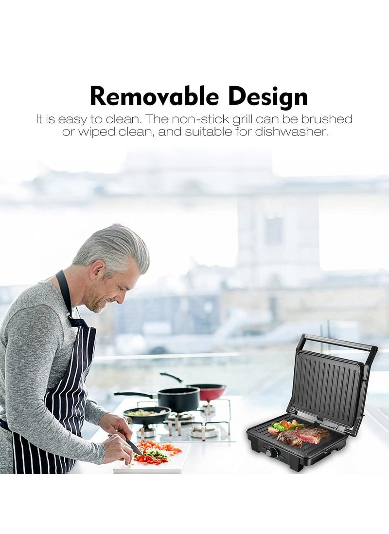 Denx Meat Grill And Sandwich Maker 1600 Watts - Image 5