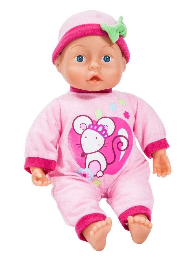 Bayer Design 93363Ab  Funktionspuppe First Words Baby Mit 24 Lauten 33 Cm Rosa - Image 2