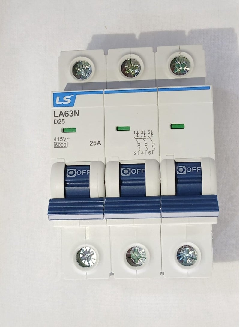 إل أس قاطع دائرة مصغر (MCB) LA63N D25 - Image 1