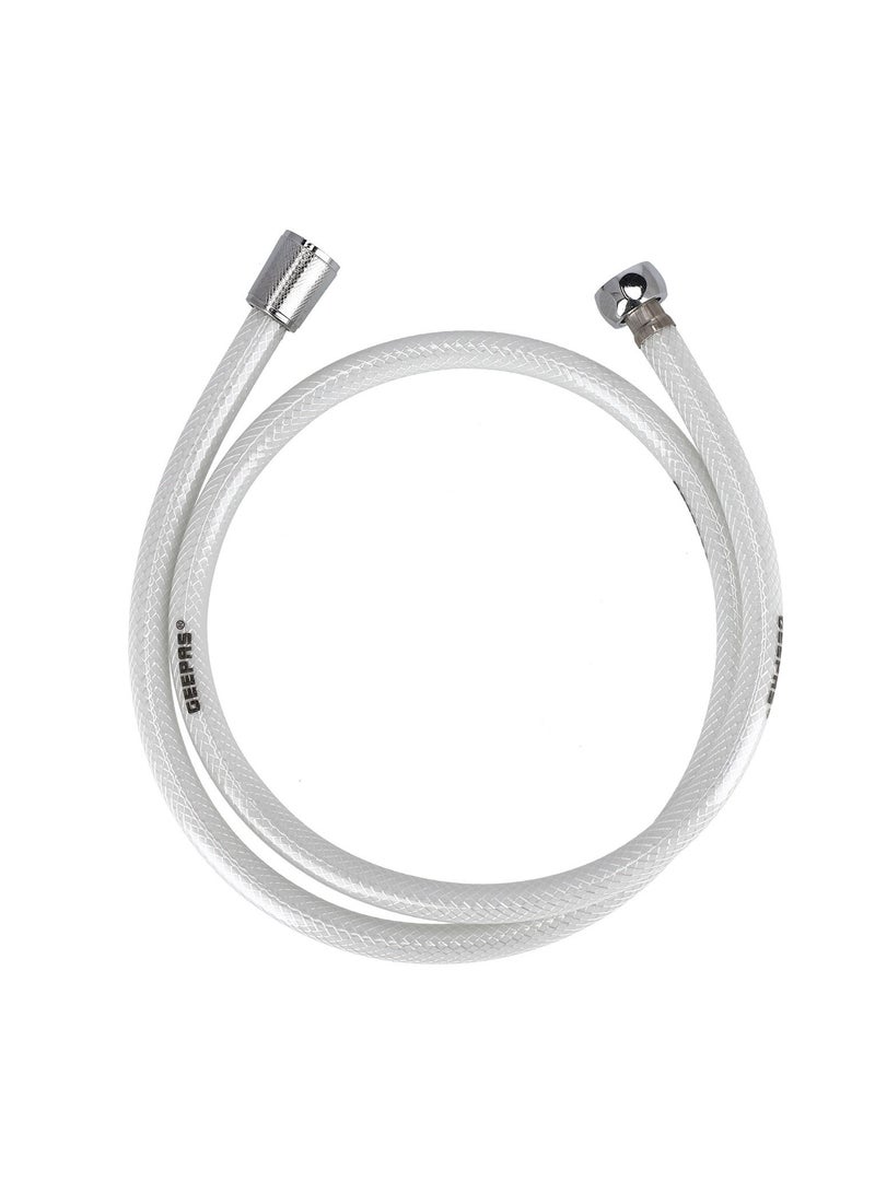 GEEPAS Shattaf Set Of ABS Plastic Material, GSW61108 | 1.2 Meters Flexible Hose | 1/2 Standard Connector | 0.2mpa-0.8mpa Water Pressure - Image 3