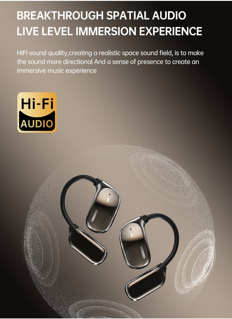 Generic - Intelligent Real-Time Translation Wireless Bluetooth Earbuds, HIFI Sound Quality, Ultra-Long Battery Life, Bluetooth 5.4, 150+ Languages Supported, 5-7 Hours Playtime, 60+ Days Standby, Comfortable Silicone Design, UVC Sterilization with 99.9% Effectiveness - Image 1
