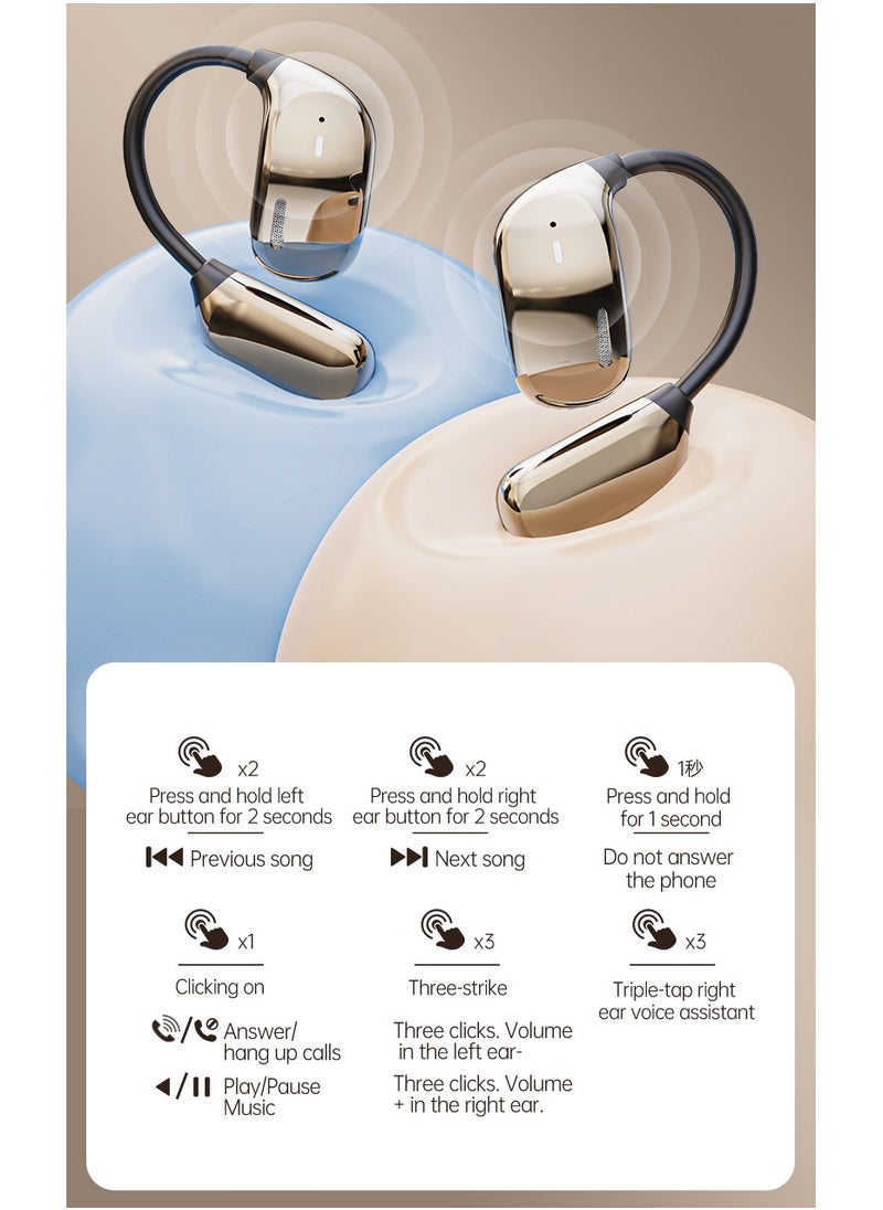 Generic - Intelligent Real-Time Translation Wireless Bluetooth Earbuds, HIFI Sound Quality, Ultra-Long Battery Life, Bluetooth 5.4, 150+ Languages Supported, 5-7 Hours Playtime, 60+ Days Standby, Comfortable Silicone Design, UVC Sterilization with 99.9% Effectiveness - Image 1