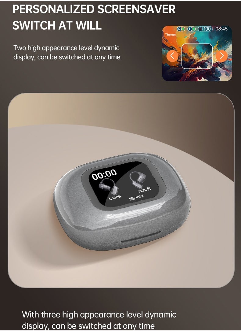 Generic - Intelligent Real-Time Translation Wireless Bluetooth Earbuds, HIFI Sound Quality, Ultra-Long Battery Life, Bluetooth 5.4, 150+ Languages Supported, 5-7 Hours Playtime, 60+ Days Standby, Comfortable Silicone Design, UVC Sterilization with 99.9% Effectiveness - Image 1