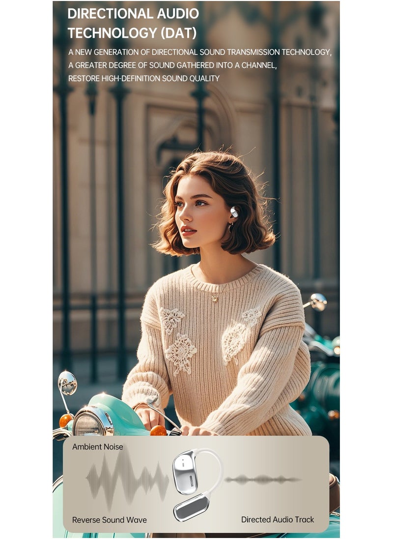 Generic - Intelligent Real-Time Translation Wireless Bluetooth Earbuds, HIFI Sound Quality, Ultra-Long Battery Life, Bluetooth 5.4, 150+ Languages Supported, 5-7 Hours Playtime, 60+ Days Standby, Comfortable Silicone Design, UVC Sterilization with 99.9% Effectiveness - Image 1