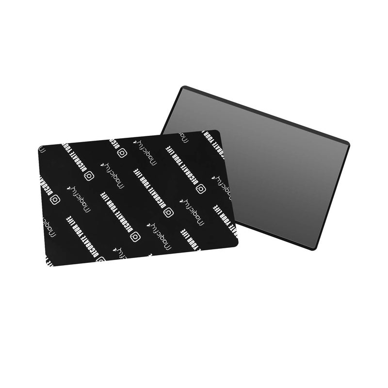 Magicfly Pack of 15 Magnetic Picture Frame with Clear Pocket, 4 x 6 Inches Refrigerator Photo Holder for Fridge Office Cabinet Locker, Black - Image 3