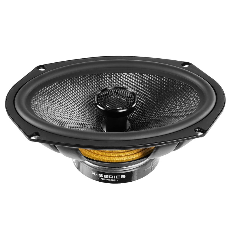 NVXÂ® XSP692 6x9 Car Speakers, 600W Max, 300W RMS, 2-Way Coaxial w/ 1" Silk Dome Tweeters & Built-in X-Overs, Easy to Install in Cars/Trucks/Doors (Pair) - Image 5