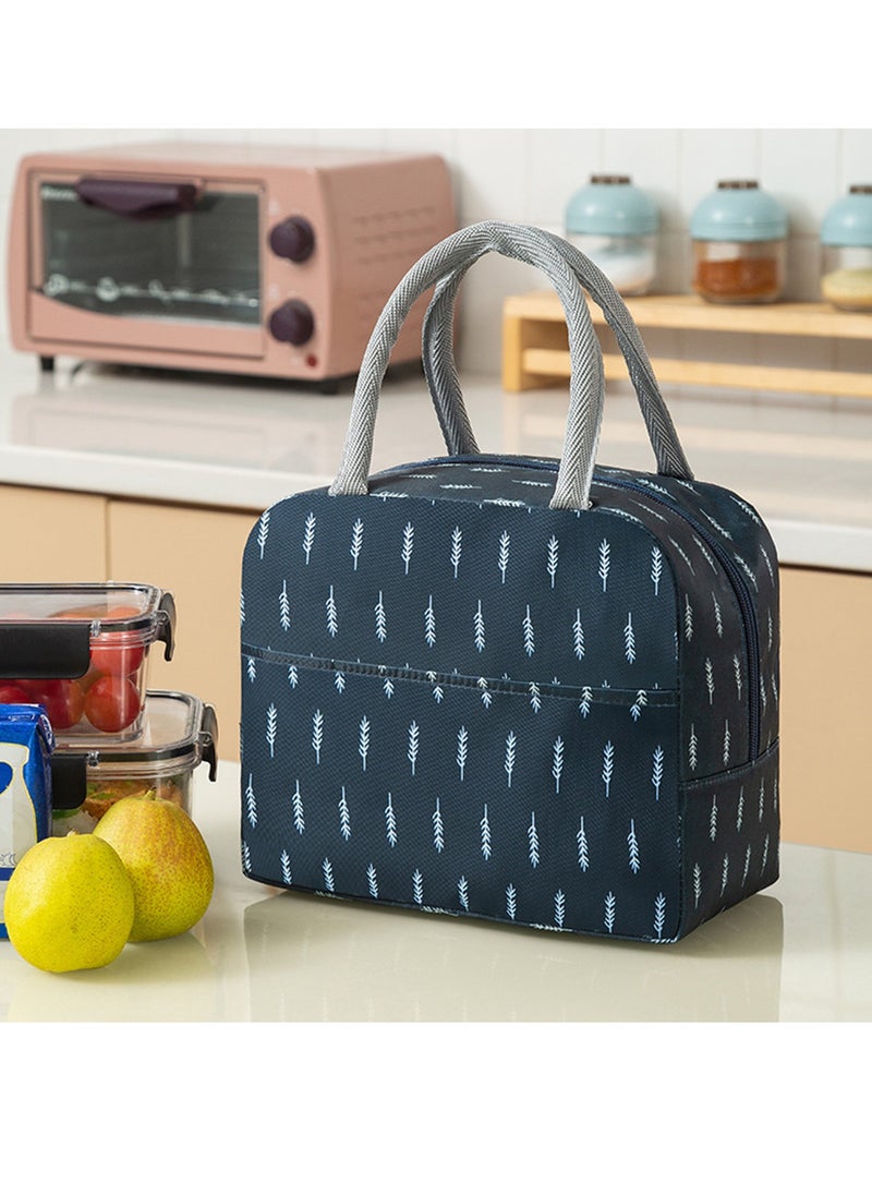 SYOSI Lunch Bag, Tote Insulated Bag with Water resistant Soft Liner, Insulated Lunch Box Soft Cooler Cooling Tote for PicnicBoatingBeachFishingWorkSchoolOffice, Reusable Cooler Bag for Adult Men Women  - Image 1