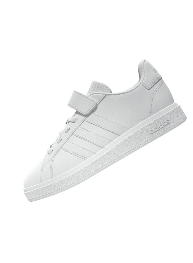 اديداس Adidas Grand Court 2.0 El C White Sportswear Shoes For Kids 10K