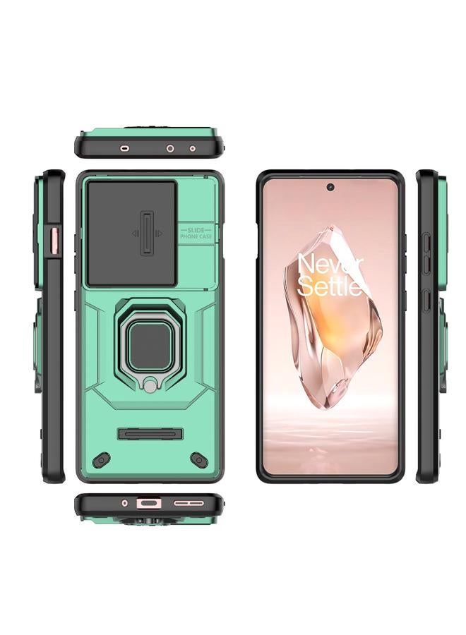 S-TOP Case For OnePlus ACE 3 5G Sliding Camshield TPU + PC Shockproof Phone Case with Holder - Image 3