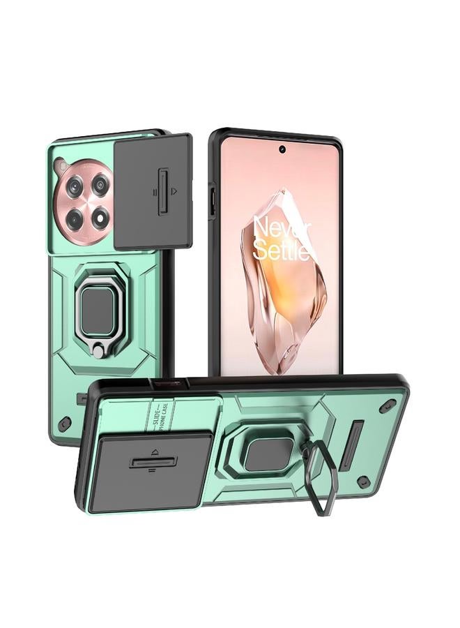 S-TOP Case For OnePlus ACE 3 5G Sliding Camshield TPU + PC Shockproof Phone Case with Holder - Image 1