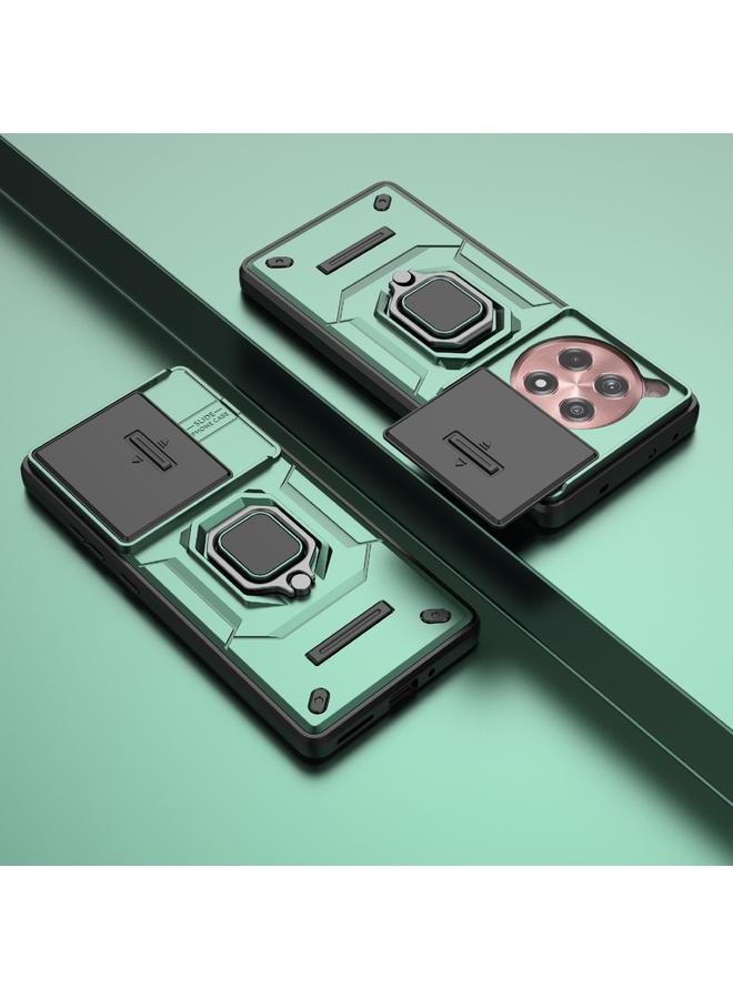 S-TOP Case For OnePlus ACE 3 5G Sliding Camshield TPU + PC Shockproof Phone Case with Holder - Image 2