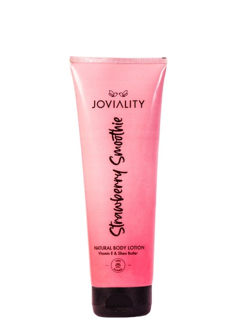 Natural Body Lotion Strawberry Smoothie 240 ml