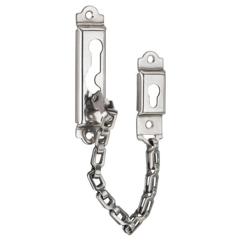 Xpert Door Chain - SSDC 888 (Silver) by , 1 Pc, Works with Chain Lock for Door, and Door Lock, Goes Door Locks for Main Door, Door Chain Lock for Main Door, and Safety Lock for Door - Image 1