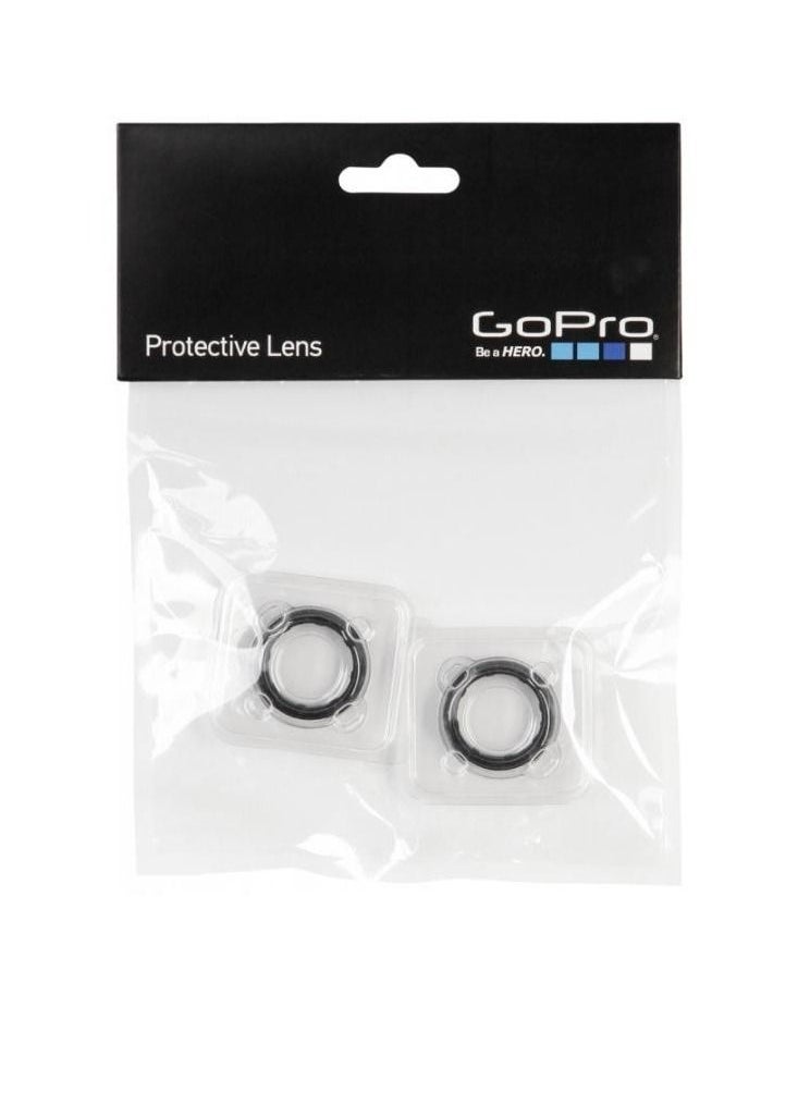 GoPro - Protective Lens for HERO3, HERO3+ and HERO4 2 Pack Black - Image 1