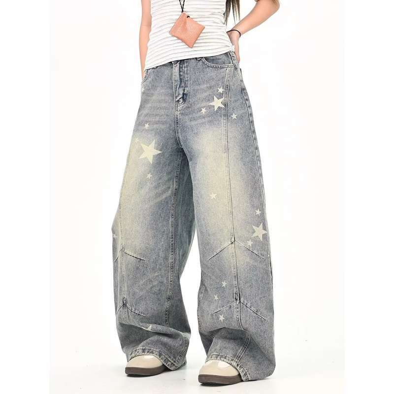 Unisex Casual Daily Denim Jeans - Image 1