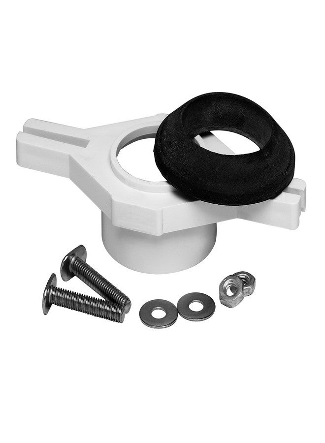 Oatey 43540 2-inch Black ABS Horizontal Adjustable Urinal Flange Kit - Image 3