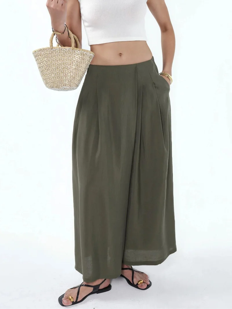 هيكاب Modal Touch Wide Leg Palazzo Pants