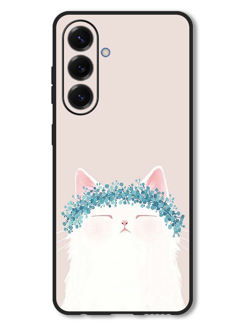 Theodor Case Compatible with Vivo V50 Protection Shockproof Bumper Cover Cat Queen - Image 1